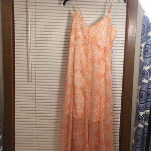 Forever 21 Coral maxi dress